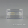 Caja de diente dental plástico transparente con membrana